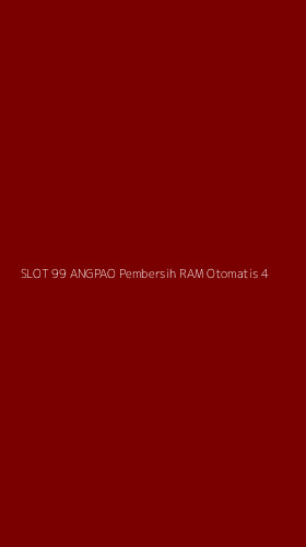 Tampilan Antarmuka Aplikasi Slot 99 Angpao Pembersih Ram Otomatis - 4