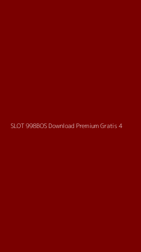Tampilan Antarmuka Aplikasi Slot 998bos Download Premium Gratis - 4