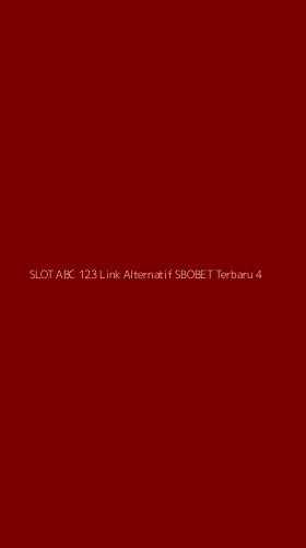 Tampilan Antarmuka Aplikasi Slot Abc 123 Link Alternatif Sbobet Terbaru - 4