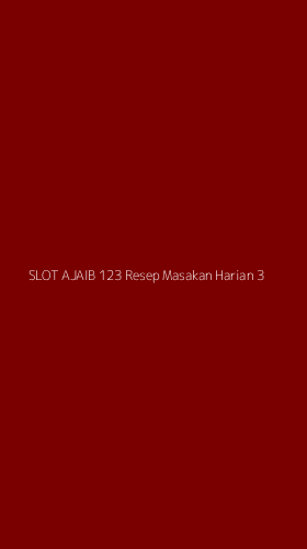 Tampilan Antarmuka Aplikasi Slot Ajaib 123 Resep Masakan Harian - 3