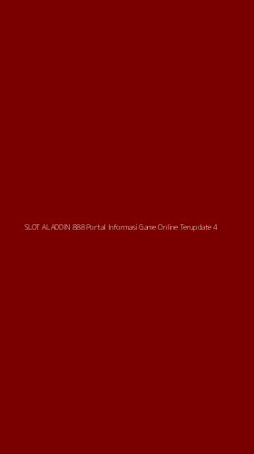 Tampilan Antarmuka Aplikasi Slot Aladdin 888 Portal Informasi Game Online Terupdate - 4