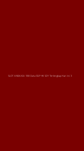 Tampilan Antarmuka Aplikasi Slot Angkasa 188 Data Sgp Hk Sdy Terlengkap Hari Ini - 3