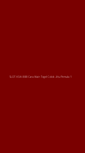 Tampilan Antarmuka Aplikasi Slot Asia 888 Cara Main Togel Colok Jitu Pemula - 1