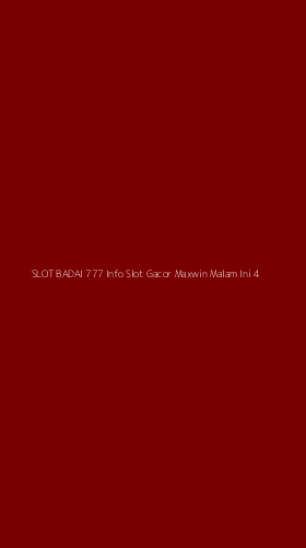 Tampilan Antarmuka Aplikasi Slot Badai 777 Info Slot Gacor Maxwin Malam Ini - 4