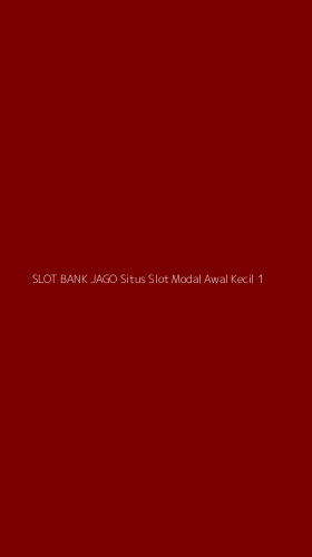Tampilan Antarmuka Aplikasi Slot Bank Jago Situs Slot Modal Awal Kecil - 1