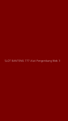 Tampilan Antarmuka Aplikasi Slot Banteng 777 Alat Pengembang Web - 3