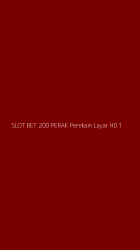 Tampilan Antarmuka Aplikasi Slot Bet 200 Perak Perekam Layar Hd - 1