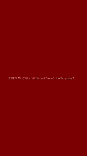 Tampilan Antarmuka Aplikasi Slot Bumi 123 Portal Informasi Game Online Terupdate - 2