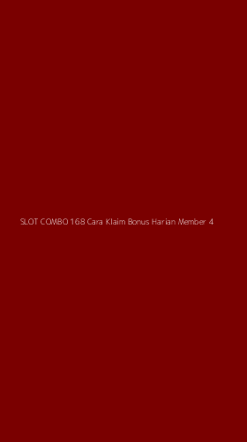 Tampilan Antarmuka Aplikasi Slot Combo 168 Cara Klaim Bonus Harian Member - 4