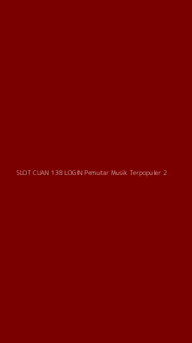 Tampilan Antarmuka Aplikasi Slot Cuan 138 Login Pemutar Musik Terpopuler - 2