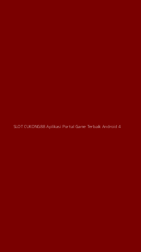 Tampilan Antarmuka Aplikasi Slot Cukong88 Aplikasi Portal Game Terbaik Android - 4