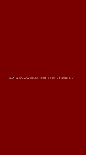 Tampilan Antarmuka Aplikasi Slot Dana 5000 Bandar Togel Hadiah Full Terbesar - 2
