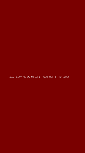 Tampilan Antarmuka Aplikasi Slot Domino 99 Keluaran Togel Hari Ini Tercepat - 1