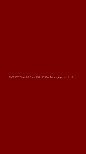 Tampilan Antarmuka Aplikasi Slot Festival88 Data Sgp Hk Sdy Terlengkap Hari Ini - 4