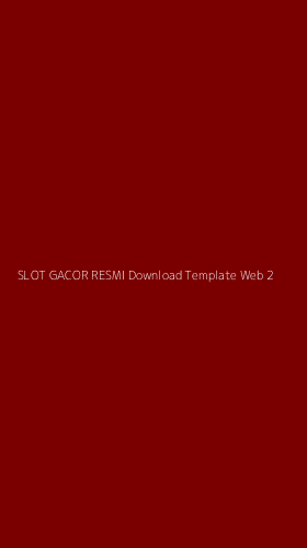 Tampilan Antarmuka Aplikasi Slot Gacor Resmi Download Template Web - 2