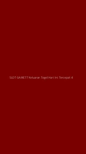 Tampilan Antarmuka Aplikasi Slot Game77 Keluaran Togel Hari Ini Tercepat - 4