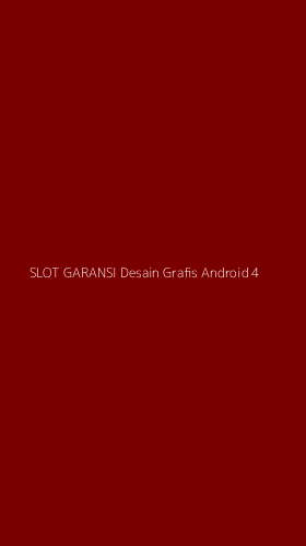 Tampilan Antarmuka Aplikasi Slot Garansi Desain Grafis Android - 4