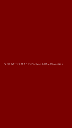 Tampilan Antarmuka Aplikasi Slot Gatotkaca 123 Pembersih Ram Otomatis - 2
