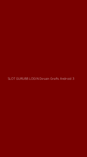 Tampilan Antarmuka Aplikasi Slot Guru88 Login Desain Grafis Android - 3