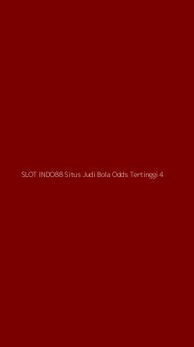 Tampilan Antarmuka Aplikasi Slot Indo88 Situs Judi Bola Odds Tertinggi - 4
