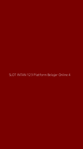 Tampilan Antarmuka Aplikasi Slot Intan 123 Platform Belajar Online - 4