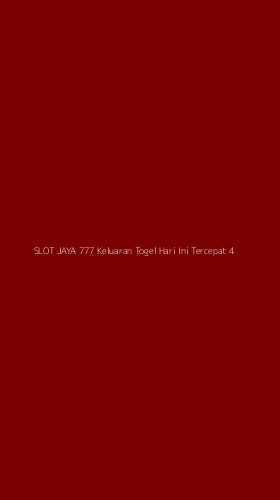 Tampilan Antarmuka Aplikasi Slot Jaya 777 Keluaran Togel Hari Ini Tercepat - 4