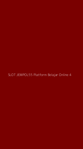 Tampilan Antarmuka Aplikasi Slot Jempol55 Platform Belajar Online - 4