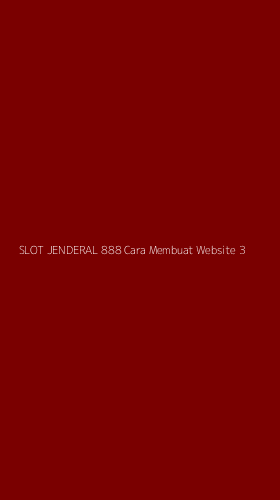 Tampilan Antarmuka Aplikasi Slot Jenderal 888 Cara Membuat Website - 3