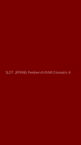 Tampilan Antarmuka Aplikasi Slot Jepang Pembersih Ram Otomatis - 4