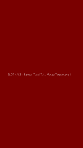 Tampilan Antarmuka Aplikasi Slot Kakek Bandar Togel Toto Macau Terpercaya - 4