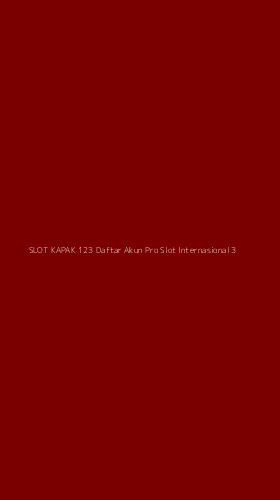 Tampilan Antarmuka Aplikasi Slot Kapak 123 Daftar Akun Pro Slot Internasional - 3