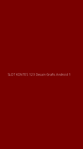 Tampilan Antarmuka Aplikasi Slot Kontes 123 Desain Grafis Android - 1