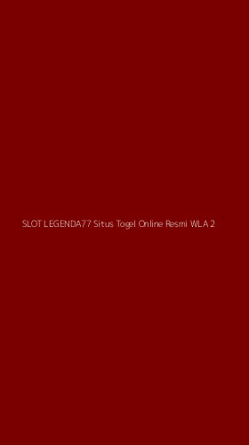 Tampilan Antarmuka Aplikasi Slot Legenda77 Situs Togel Online Resmi Wla - 2