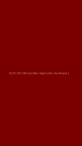 Tampilan Antarmuka Aplikasi Slot Live 168 Cara Main Togel Colok Jitu Pemula - 2
