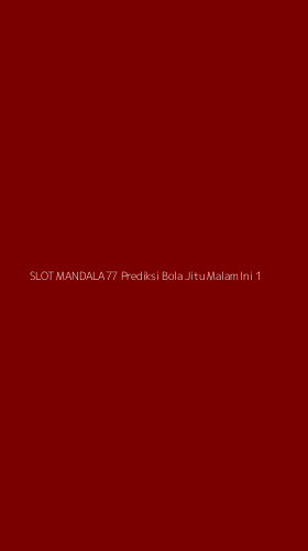 Tampilan Antarmuka Aplikasi Slot Mandala77 Prediksi Bola Jitu Malam Ini - 1