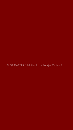 Tampilan Antarmuka Aplikasi Slot Master 188 Platform Belajar Online - 2