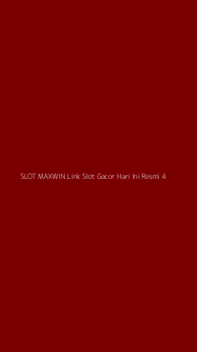 Tampilan Antarmuka Aplikasi Slot Maxwin Link Slot Gacor Hari Ini Resmi - 4