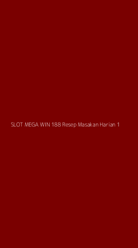Tampilan Antarmuka Aplikasi Slot Mega Win 188 Resep Masakan Harian - 1