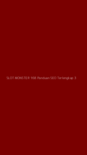 Tampilan Antarmuka Aplikasi Slot Monster 168 Panduan Seo Terlengkap - 3