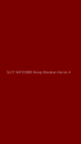 Tampilan Antarmuka Aplikasi Slot Nation88 Resep Masakan Harian - 4