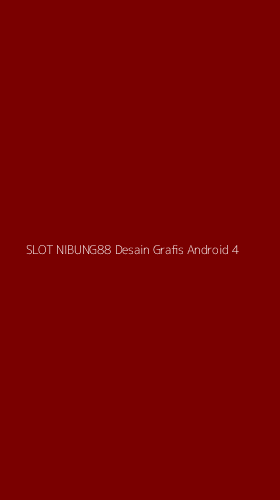 Tampilan Antarmuka Aplikasi Slot Nibung88 Desain Grafis Android - 4