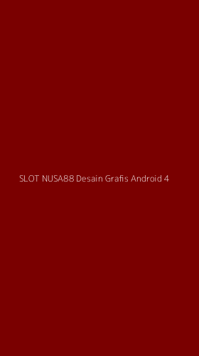 Tampilan Antarmuka Aplikasi Slot Nusa88 Desain Grafis Android - 4