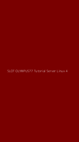 Tampilan Antarmuka Aplikasi Slot Olympus77 Tutorial Server Linux - 4