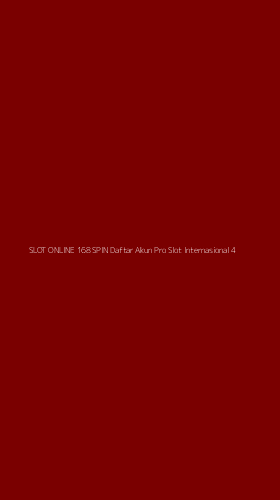 Tampilan Antarmuka Aplikasi Slot Online 168 Spin Daftar Akun Pro Slot Internasional - 4