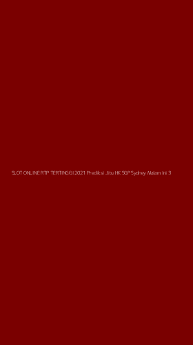 Tampilan Antarmuka Aplikasi Slot Online Rtp Tertinggi 2021 Prediksi Jitu Hk Sgp Sydney Malam Ini - 3