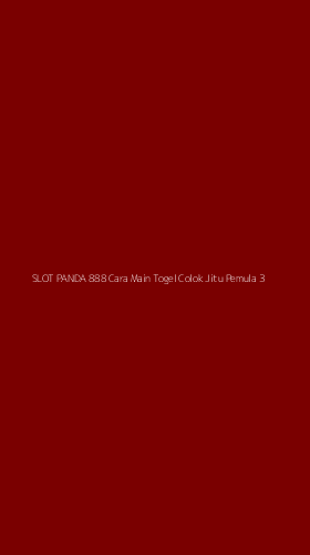 Tampilan Antarmuka Aplikasi Slot Panda 888 Cara Main Togel Colok Jitu Pemula - 3