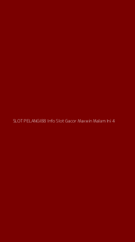 Tampilan Antarmuka Aplikasi Slot Pelangi88 Info Slot Gacor Maxwin Malam Ini - 4