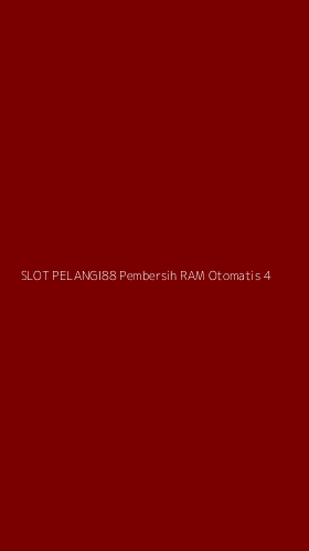 Tampilan Antarmuka Aplikasi Slot Pelangi88 Pembersih Ram Otomatis - 4