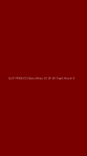 Tampilan Antarmuka Aplikasi Slot Princess Buku Mimpi 2d 3d 4d Togel Akurat - 4