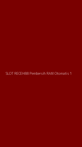 Tampilan Antarmuka Aplikasi Slot Receh88 Pembersih Ram Otomatis - 1